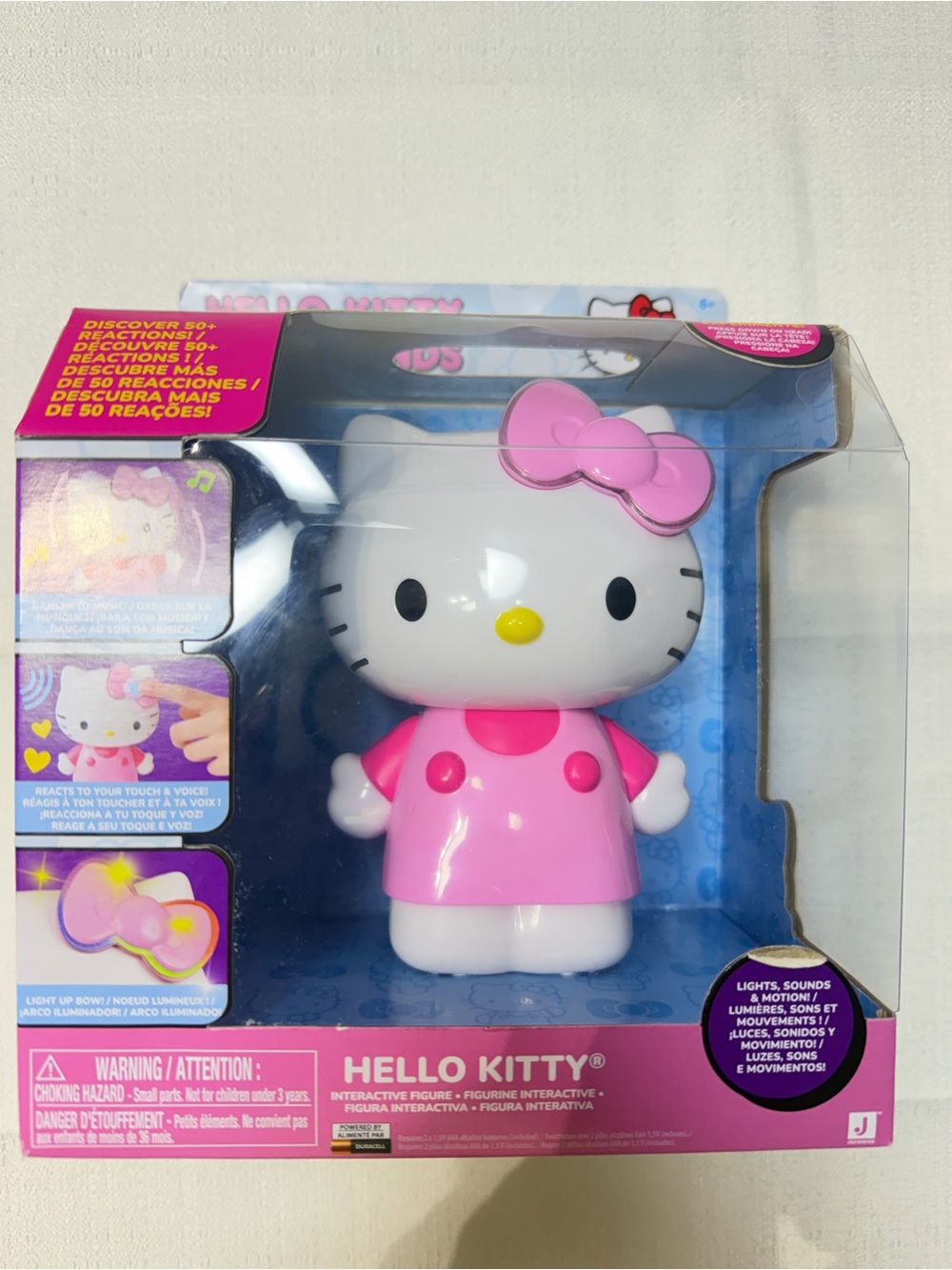 Hello Kitty Pink and White Interactive Doll by Hello Kitty